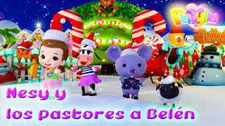 LOS PASTORES A BELÉN con Nesy🎄🐑  Patylu💗 Video Oficial [upl. by Alhsa]