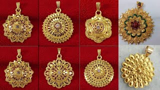 Latest Daily Wear Gold Pendant Set Designs  New Pure Gold Pendant Designs Collection For Women [upl. by Tailor]