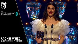 Rachel Weisz Wins Supporting Actress for The Favourite  EE BAFTA Film Awards 2019 [upl. by Lim]