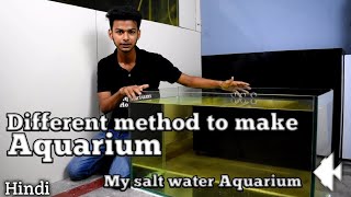 Salt water Aquarium Making Hindi [upl. by Saalocin469]