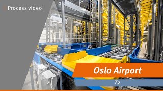 The World Of Vanderlande Oslo Airport Terminal 2  Process video [upl. by Siramed]