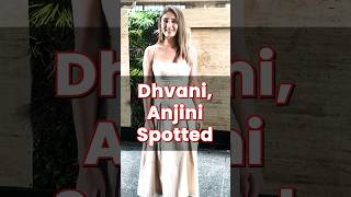 Dhvani amp Anjini Dhawan is at Film Promo Events  BollywoodandBuzz bollywood celebrity shorts [upl. by Anire]