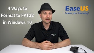 How to Format to FAT32 in Windows 10 [upl. by Ng348]