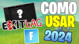 ✅COMO USAR 🚀 EXITLAG EN FORTNITE📈ELIMINA EL LAG Y QUITAR EL PING📶 2024 TEMPORADA 4 CAPITULO 5🔮 [upl. by Ainniz]