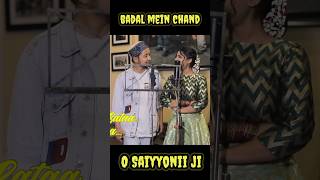 ❤️O Saiyyonii ji ❤️Badal mein chand payri lageshortsvideo himeshreshammiya [upl. by Amocat]