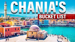 Local Guide Top 10 Best Places to Visit In Chania [upl. by Ashlie]