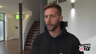 Neuzugang Guido Burgstaller im Interview  FC St Pauli TV [upl. by Seka]