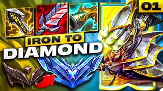 Master Yi Iron to Diamond 1  Master Yi Jungle Gameplay Guide  Best Yi Build amp Runes Season 14 [upl. by Akinad976]