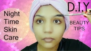 My Night Time Skin Care Routine  How To Grow Eyebrow Eyelash Fast  SuperPrincessjo [upl. by Joab]