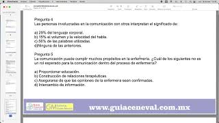 EXAMEN CENEVAL REASUELTO EGEL PLUS ENFERMERIA 2024 2024 TODOS LOS REACTIVOS CON RESPUESTA ceneval [upl. by Siroved]