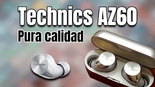 Audífonos Technics AZ60 de Panasonic gran calidad de audio [upl. by Aiouqes191]