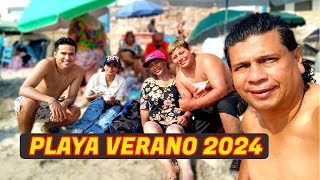 Verano 2024 Alvaroaurora01 y Monica en la playa de San Bartolo [upl. by Ethan]