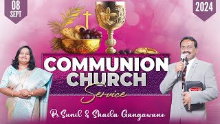 🔴🅻🅸🆅🅴  SUNDAY CHURCH SERVICE  08092024 Vineyard Blessed Church  PST Sunil Gangawane [upl. by Acirred]