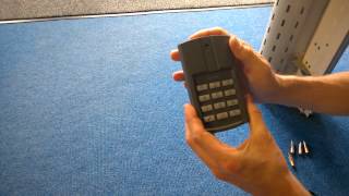 Resetting the Hormann FCT3BS wireless keypad [upl. by Chane300]