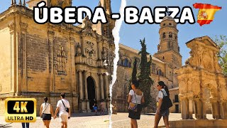 🇪🇦4K ÚBEDA and BAEZA  Renaissance Monumental Ensembles of Spain  Jaén Andalucía [upl. by Nahsab464]