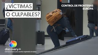 Estas dos pasajeras dicen no conocer la carga ilegal de su equipaje  Control de fronteras Europa [upl. by Dlaniger375]