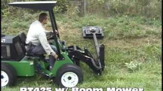 Power Trac PT425 with boom mower [upl. by Jp]