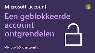 Een geblokkeerde Microsoftaccount ontgrendelen  Microsoft [upl. by Airan]