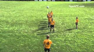 Rugby Drill  Basic lineout drill without lifting [upl. by Reniti505]