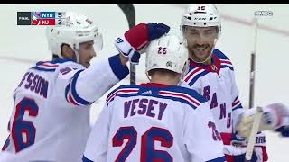 Rangers Comeback Versus Devils  Home amp Away TV Feeds  NYR v NJD  November 18th 2023 NYR [upl. by Eerok]