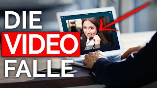 VideoBewerbungsGespräch Tu DAS nie Skype Zoom Facetime OnlineVorstellungsgespräch [upl. by Acisseg]