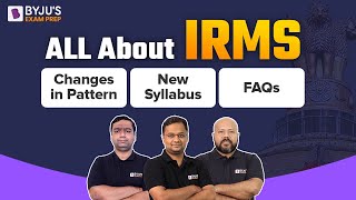 IRMS Exam 2023  UPSC IRMS Exam Pattern Syllabus Eligibility Criteria Cutoff Benefits amp FAQs [upl. by Ahseekat]