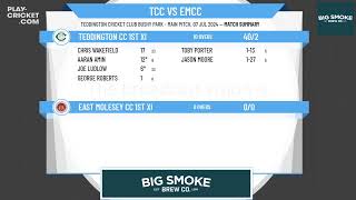 Teddington CC 1st XI v East Molesey CC 1st XI [upl. by Lemmy274]