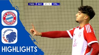 Bayern Munchen vs Copenhagen  Highlights  UEFA Youth League 29112023 [upl. by Ameer]