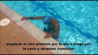 Ejercicios de aprendizaje en natación La ambientación [upl. by Stanton491]