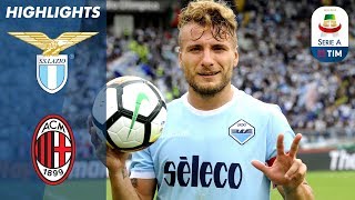 Lazio 41 Milan  Highlights  Giornata 3  Serie A TIM 201718 [upl. by Torhert963]