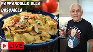 Pappardelle alla Boscaiola by Pasquale Sciarappa [upl. by Nalac]