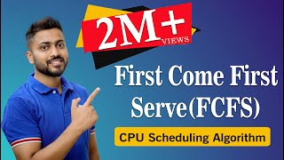 L23 First Come First ServeFCFS CPU Scheduling Algorithm with Example [upl. by Mccreary]