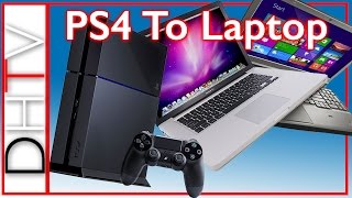 How To Connect PS4 To Laptop  Playstation 4 Remote Play PC amp Mac [upl. by Rosenthal579]