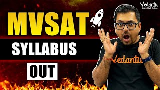 MVSAT 2024 Syllabus Out 🤩 Vedantus Mega Scholarship Test 2024  Register Now ✅ Harsh Sir [upl. by Eneloj]