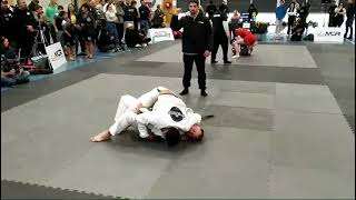 AGF BJJ 88kg gi fight 1 [upl. by Dorwin]