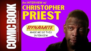 Interview w CHRISTOPHER PRIEST  COMIC BOOK UNIVERSITY [upl. by Yliab536]