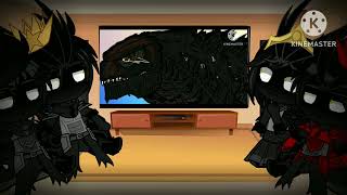 godzilla and cousin react dagon vs muto prime [upl. by Berg]