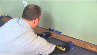 How to Install Laminate Flooring Lock amp Fold  LL Flooring [upl. by Ivek198]