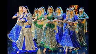 Chammak Challo Indian Dance Group Mayuri Russia Petrozavodsk [upl. by Ahtikal]