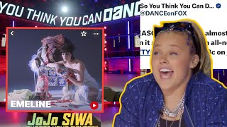 JoJo Siwa amp Emeline Drama just got WORSE [upl. by Atinuahs]