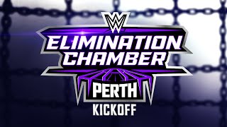 Elimination Chamber Perth Kickoff February 24 2024 [upl. by Norrek]