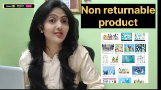 List of NonReturnable Products on Amazon Flipkart amp Meesho 🚀 Ecommerce business for Beginners [upl. by Yelena]