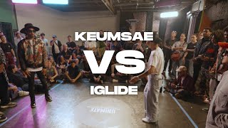 KEUMSAE VS IGLIDE  ROBOT TOP 8  UNIMATE DANCE 2023 4K [upl. by Dnaltiak]