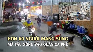 Hơn 60 người mang súng mã tấu xông vào quán tấn công khách ở TPHCM [upl. by Queen]