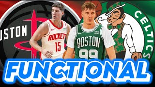 2024 NBA DRAFT BEST PICKS  Rockets Reed Sheppard and Celtics Baylor Scheierman Functional Fits [upl. by Mahmud]