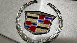 20112015 CTS Coupe rear emblem replacement [upl. by Parshall607]