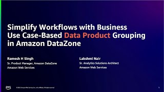 Simplifying workflows with Data Products in Amazon DataZone  Amazon Web Services [upl. by Anerok]