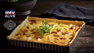 How to prepare the savory Shanklish tart [upl. by Htepsle]