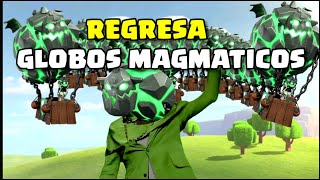 GLOBOS MAGMATICOS  CLASH OF CLANSclahsofclans [upl. by Jochbed]