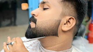 BEST 👍 BEARD 🔥 STYLES FOR MEN  BEARD BARBER STYLE  Dari Cutting Style 3023 [upl. by Zhang]